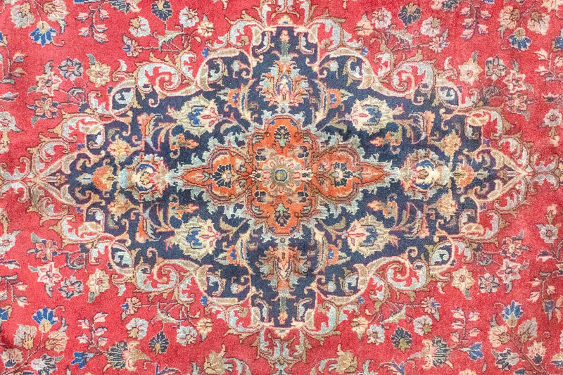 Alfombra persa - Keshan - 387 x 296 cm - rojo