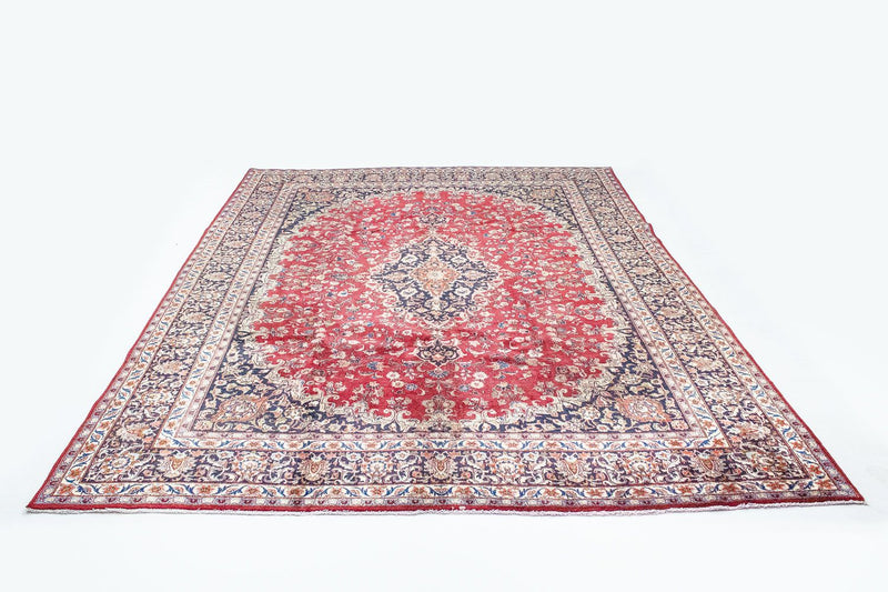 Alfombra persa - Keshan - 387 x 296 cm - rojo