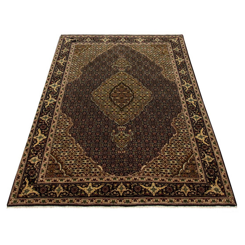 Alfombra Persa - Tabriz - Real - 155 x 102 cm - azul