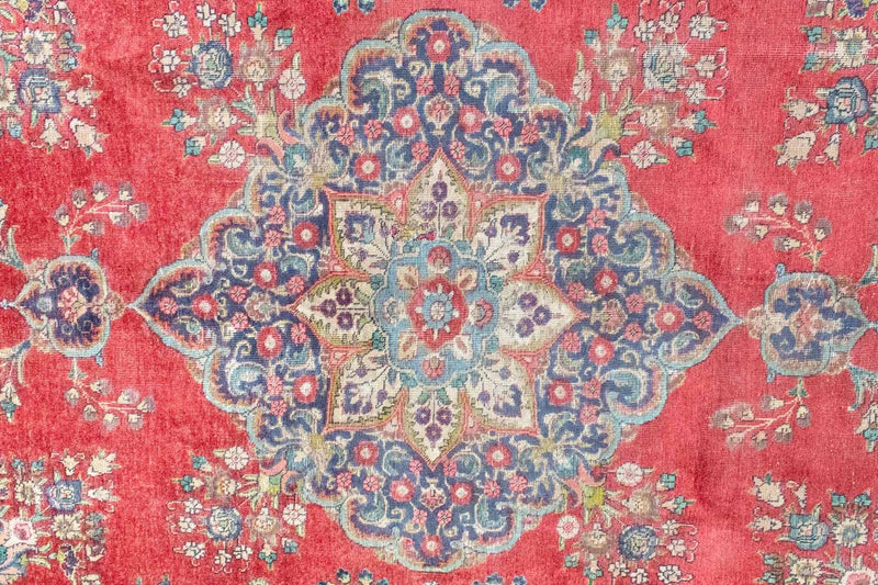Alfombra persa - Tabriz - 365 x 278 cm - rojo