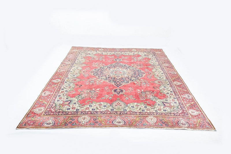 Alfombra persa - Tabriz - 365 x 278 cm - rojo
