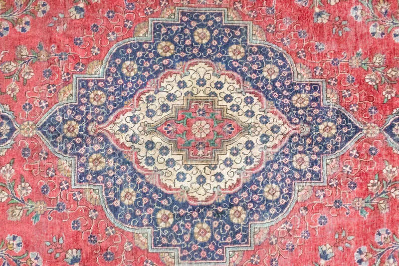 Alfombra persa - Tabriz - 377 x 281 cm - rojo