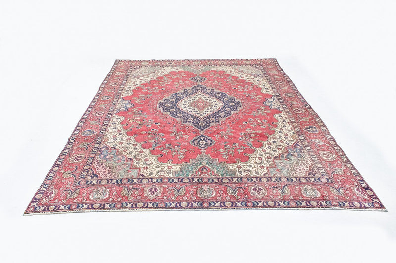 Alfombra persa - Tabriz - 377 x 281 cm - rojo