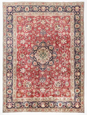 Alfombra persa - Tabriz - 375 x 285 cm - rojo