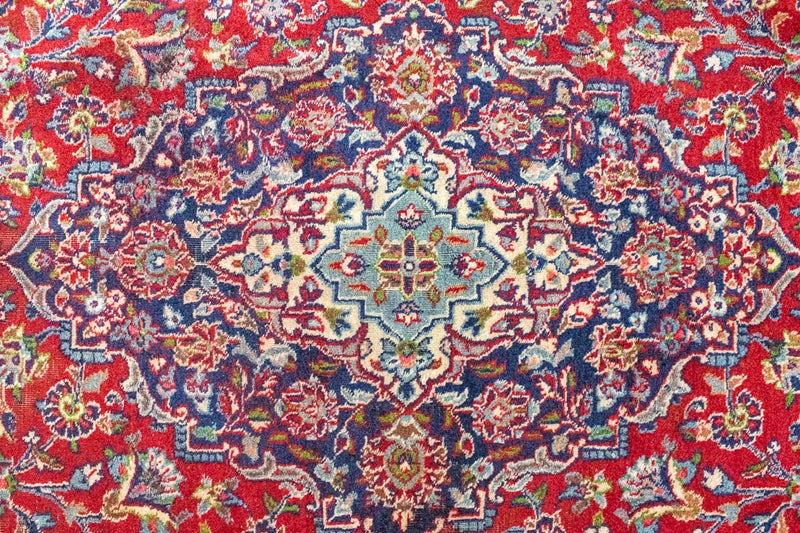 Alfombra persa - Keshan - 367 x 282 cm - rojo