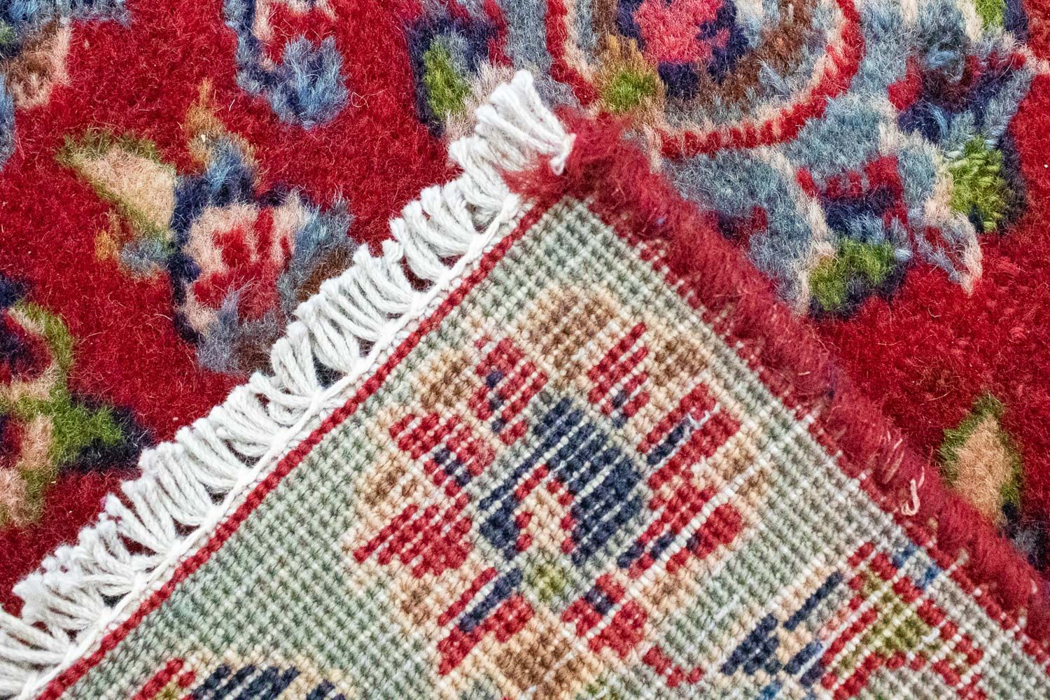 Alfombra persa - Keshan - 367 x 282 cm - rojo