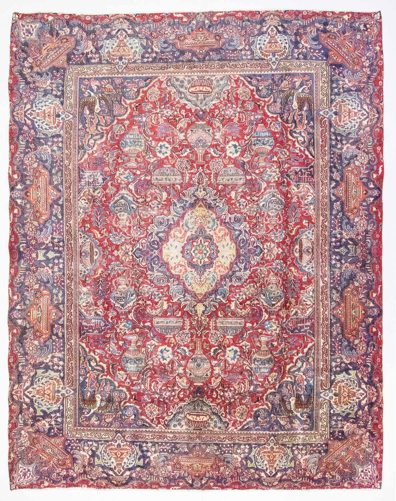 Alfombra persa - Clásica - 377 x 290 cm - rojo