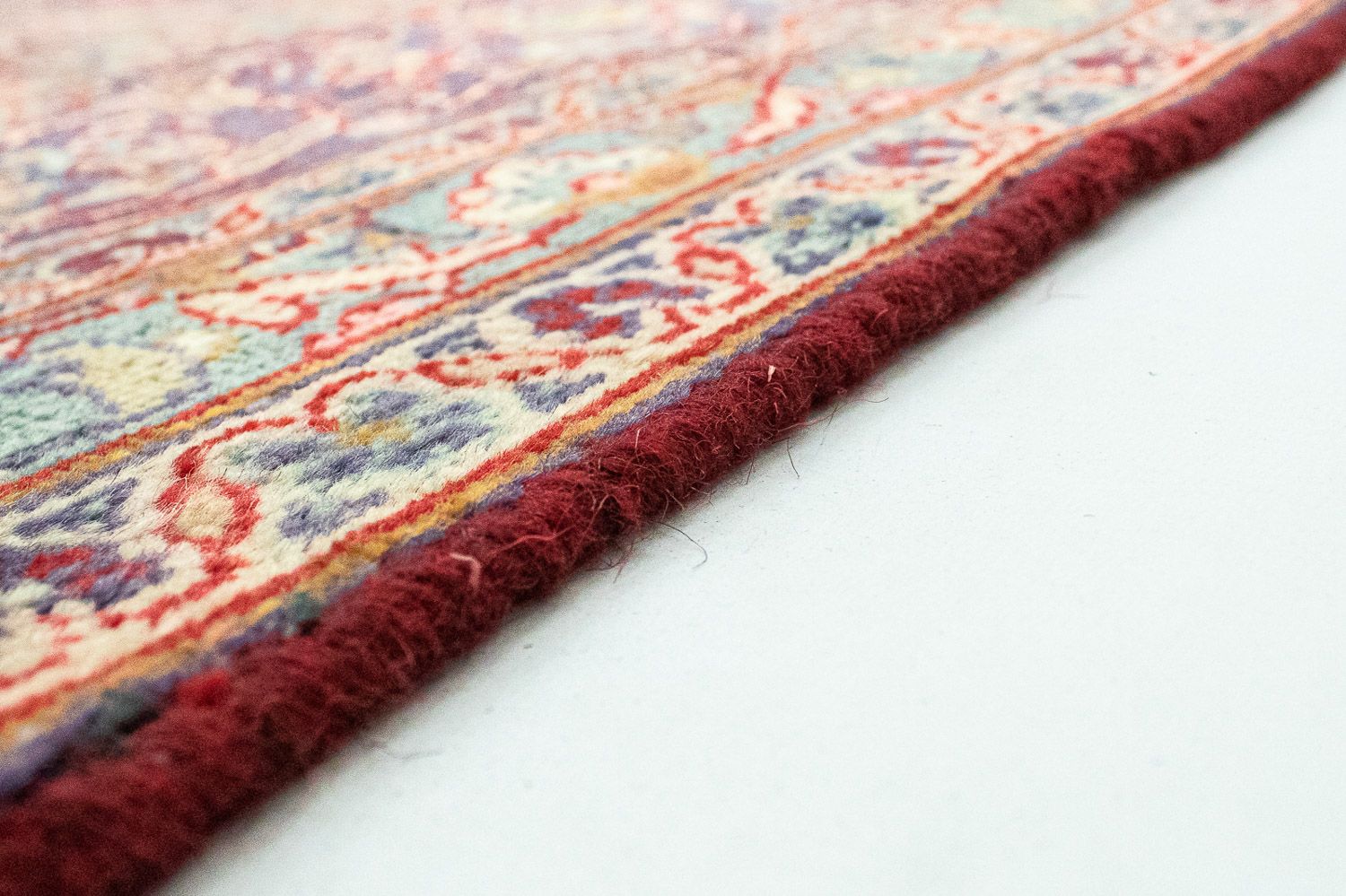 Alfombra persa - Keshan - 382 x 243 cm - rojo