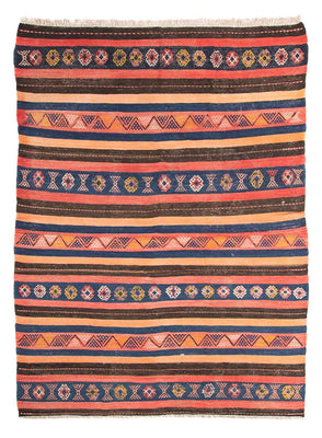Alfombra Kelim - Antigua - 220 x 155 cm - multicolor