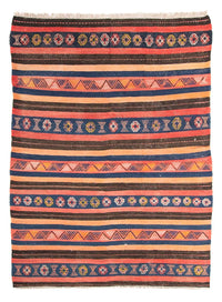 Alfombra Kelim - Antigua - 220 x 155 cm - multicolor