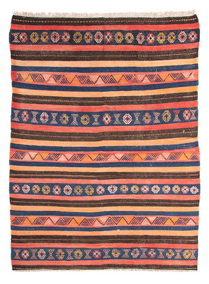 Alfombra Kelim - Antigua - 220 x 155 cm - multicolor