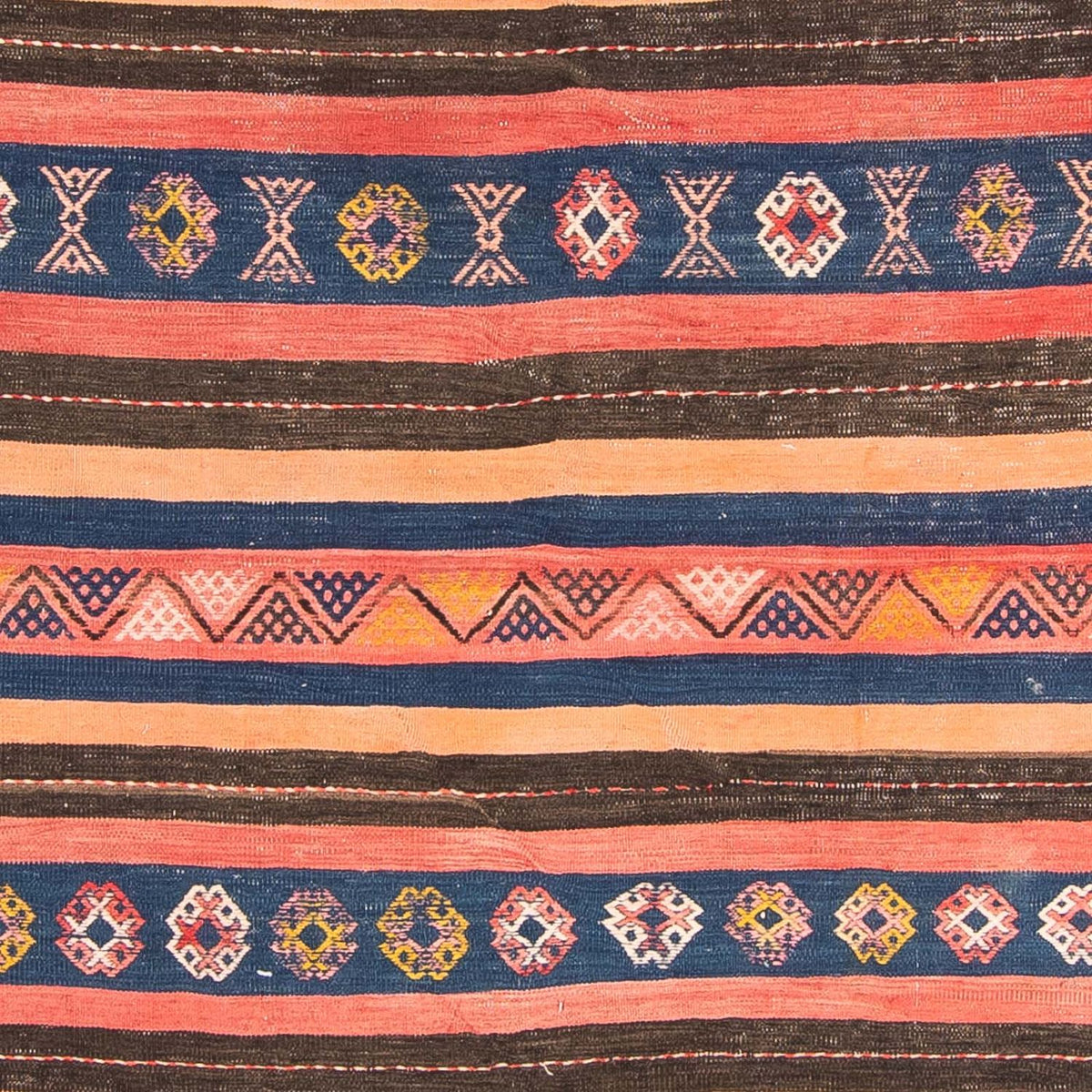 Alfombra Kelim - Antigua - 220 x 155 cm - multicolor