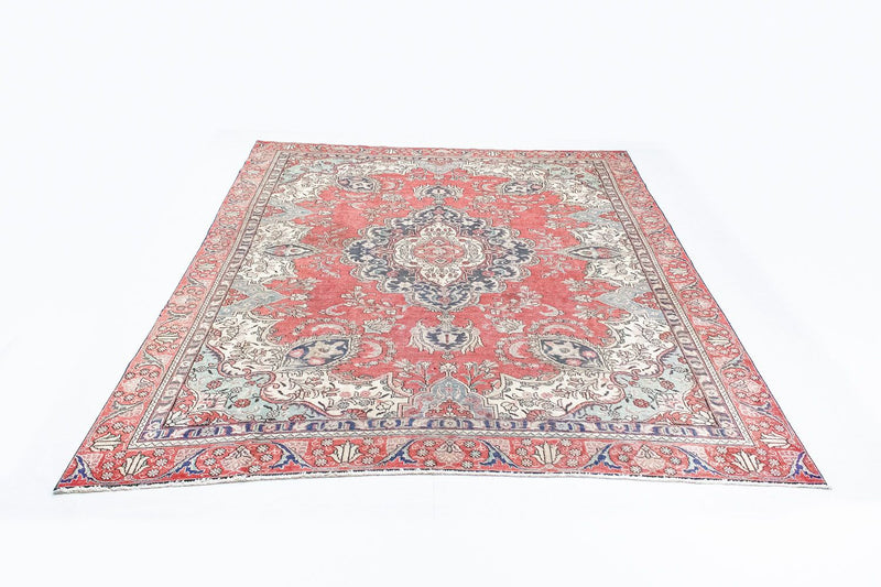 Alfombra persa - Tabriz - 345 x 266 cm - rojo