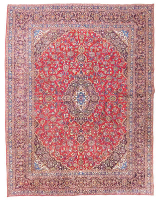 Alfombra persa - Keshan - 388 x 295 cm - rojo