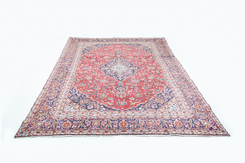 Alfombra persa - Keshan - 410 x 274 cm - rojo