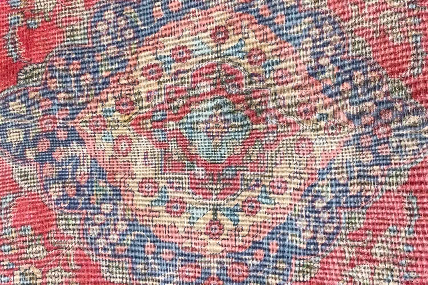 Alfombra persa - Tabriz - 357 x 272 cm - rojo