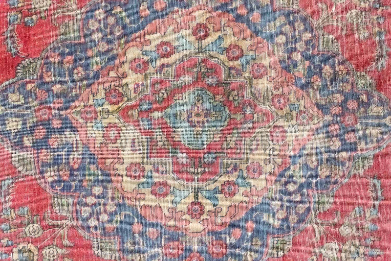 Alfombra persa - Tabriz - 357 x 272 cm - rojo