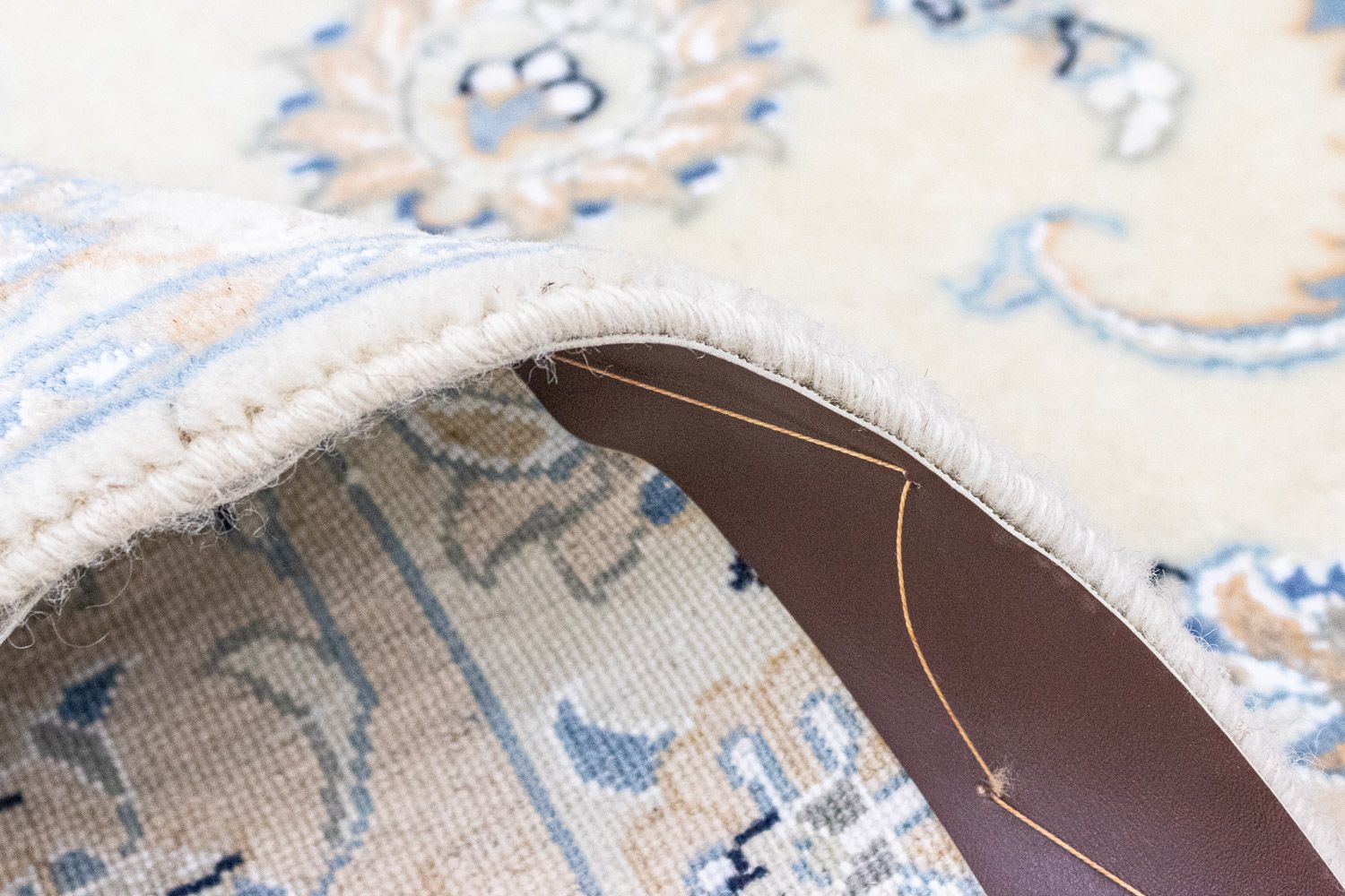 Alfombra Persa - Nain - Real cuadrado  - 210 x 200 cm - beige