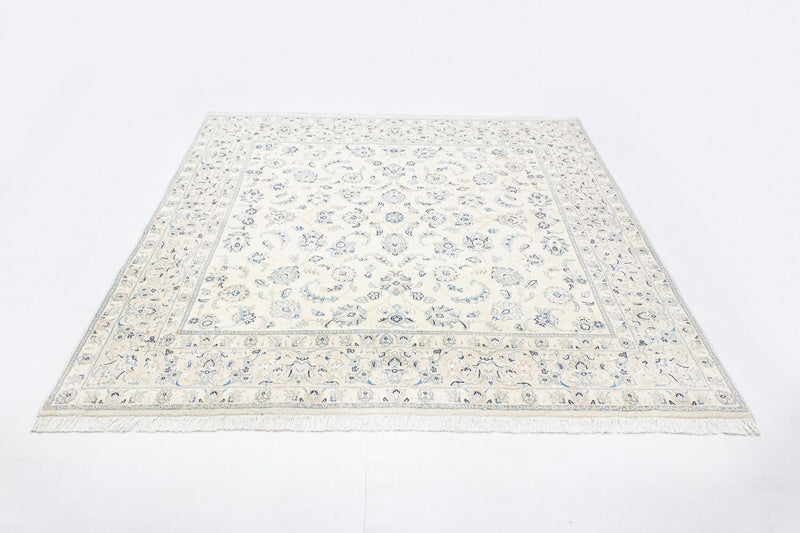 Alfombra Persa - Nain - Real cuadrado  - 210 x 200 cm - beige