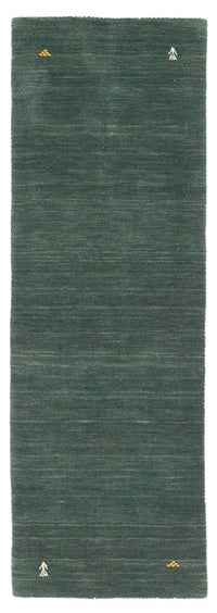 Alfombra de pasillo Alfombra Gabbeh - Softy - 184 x 62 cm - verde