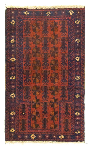 Alfombra Belutsch - 133 x 80 cm - naranja