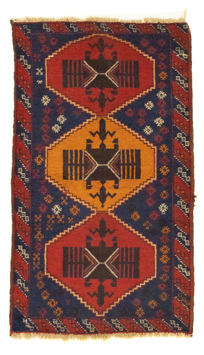 Alfombra Belutsch - 145 x 83 cm - azul