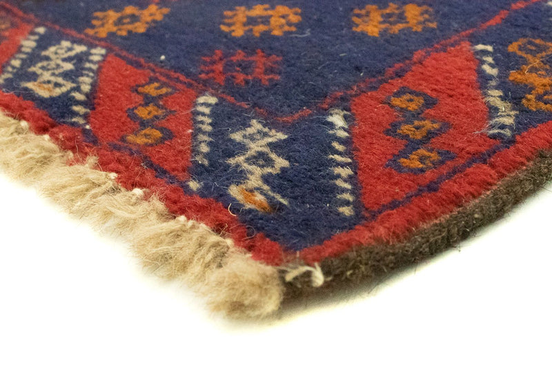 Alfombra Belutsch - 145 x 83 cm - azul