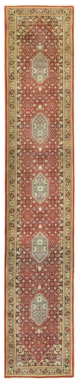Alfombra de pasillo Alfombra oriental - 400 x 80 cm - rojo