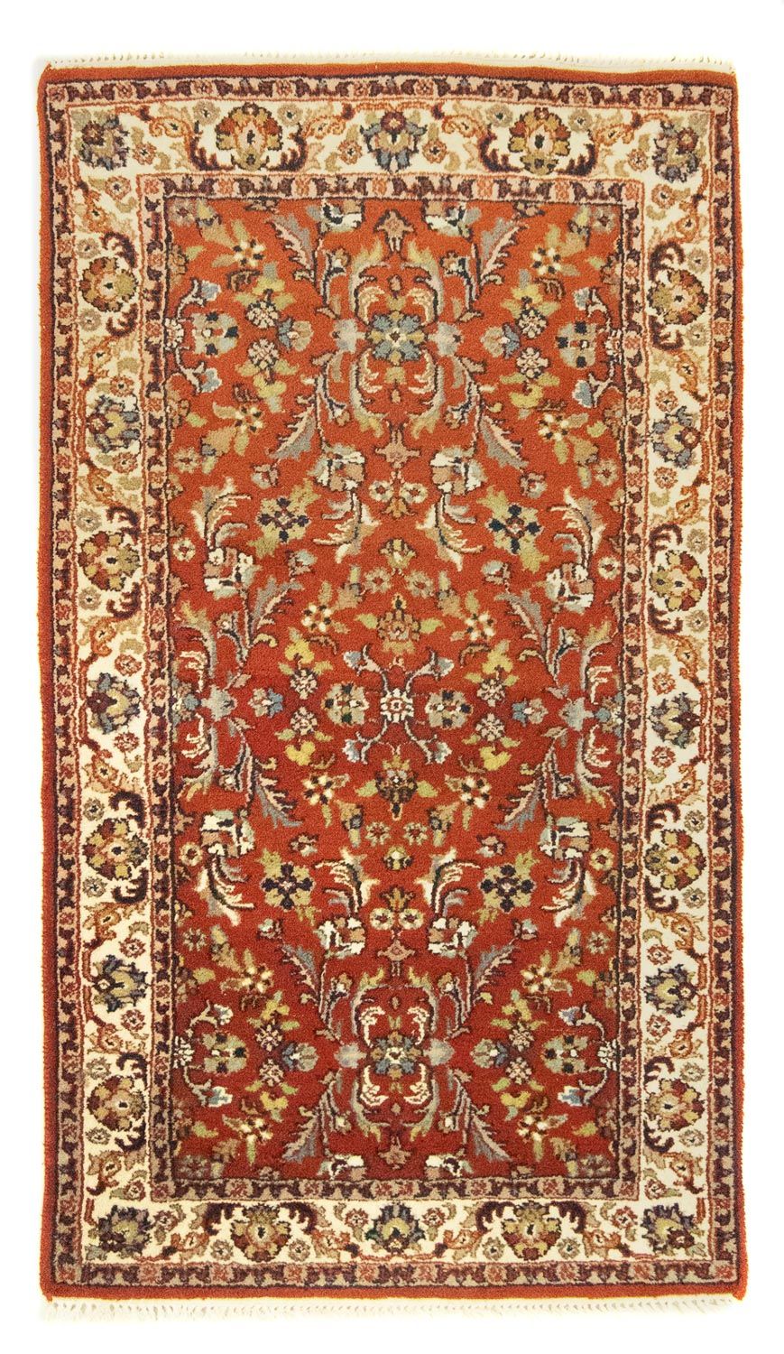 Alfombra oriental - 160 x 88 cm - rojo