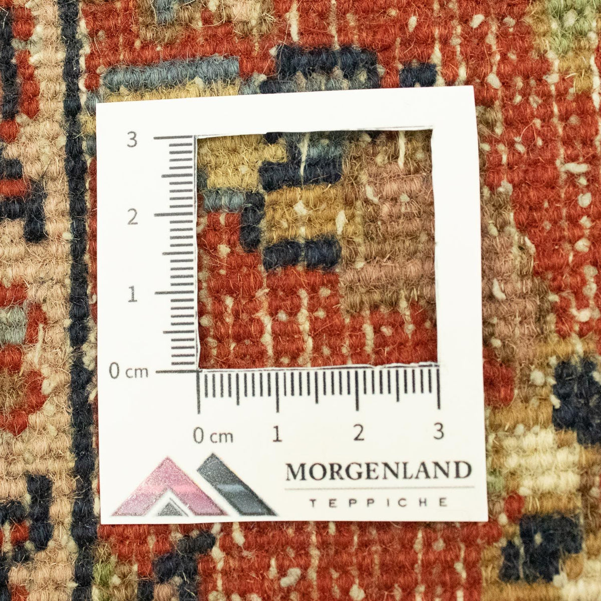 Alfombra oriental - 160 x 88 cm - rojo