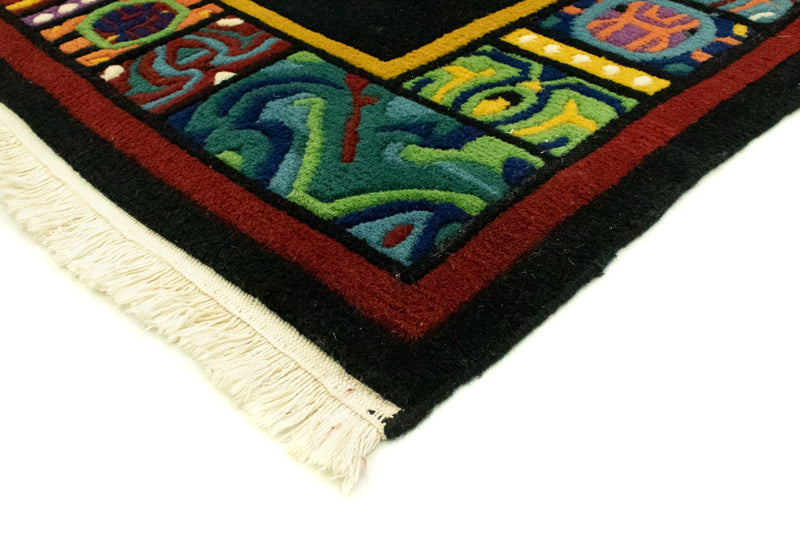 Alfombra china - 238 x 178 cm - negro