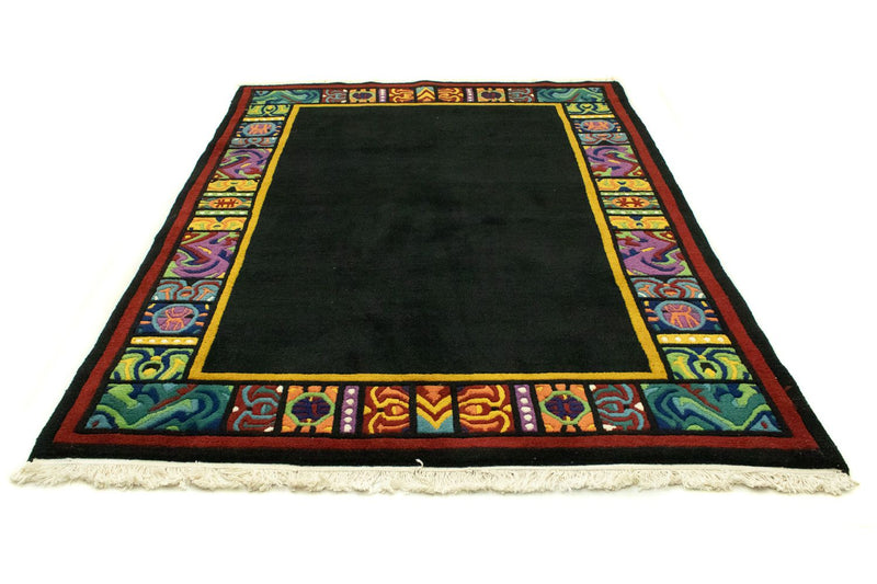 Alfombra china - 238 x 178 cm - negro