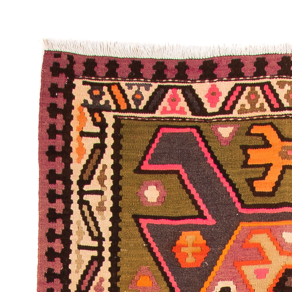 Kilim antiguo Alfombra 145x305cm