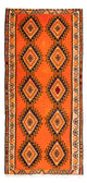 Kilim antiguo Alfombra 140x290cm