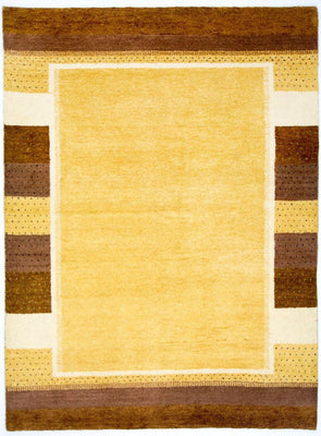 Alfombra Gabbeh - Indus - 239 x 174 cm - oro