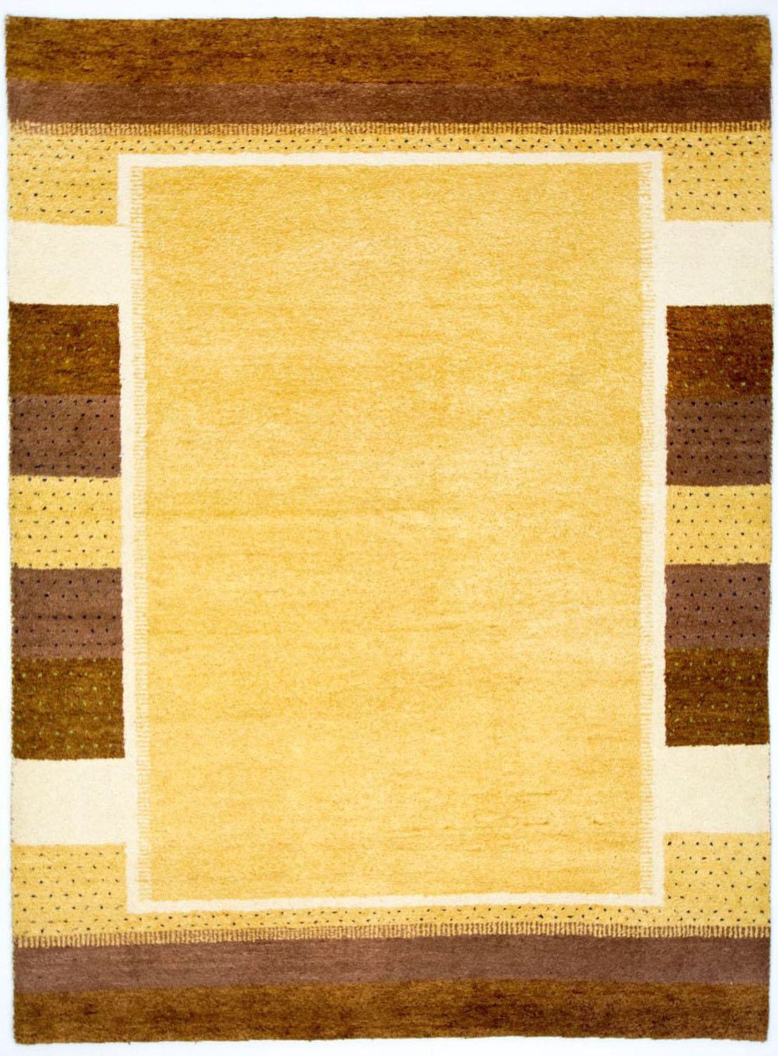 Alfombra Gabbeh - Indus - 239 x 174 cm - oro