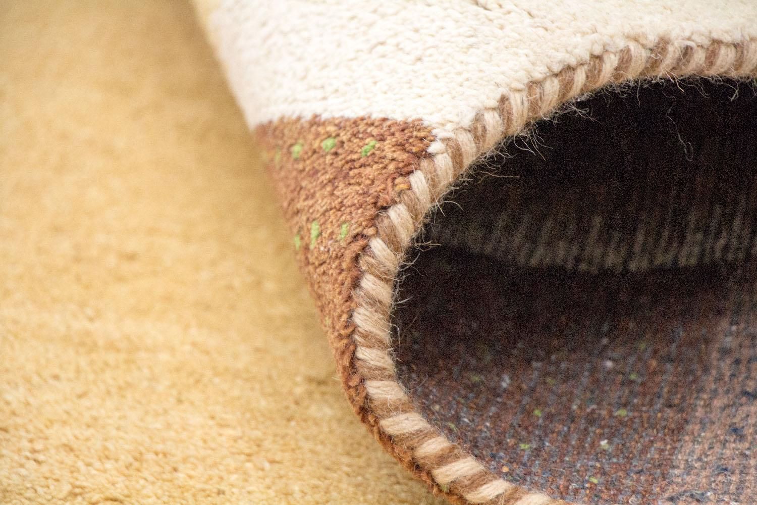 Alfombra Gabbeh - Indus - 239 x 174 cm - oro