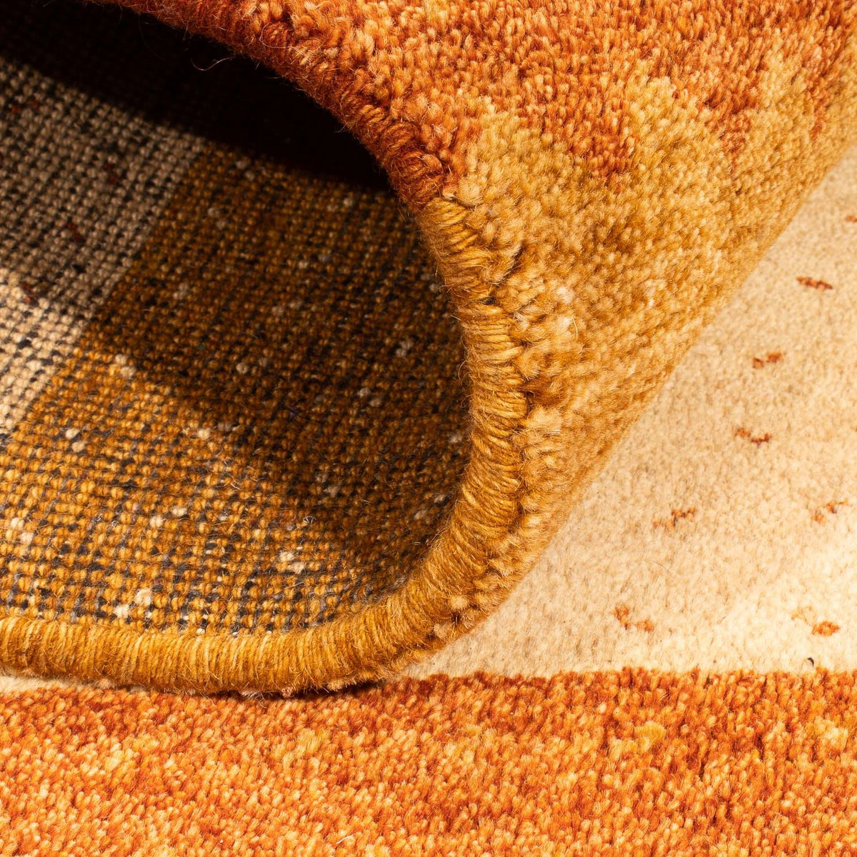 Alfombra Gabbeh - Indus - 198 x 138 cm - multicolor