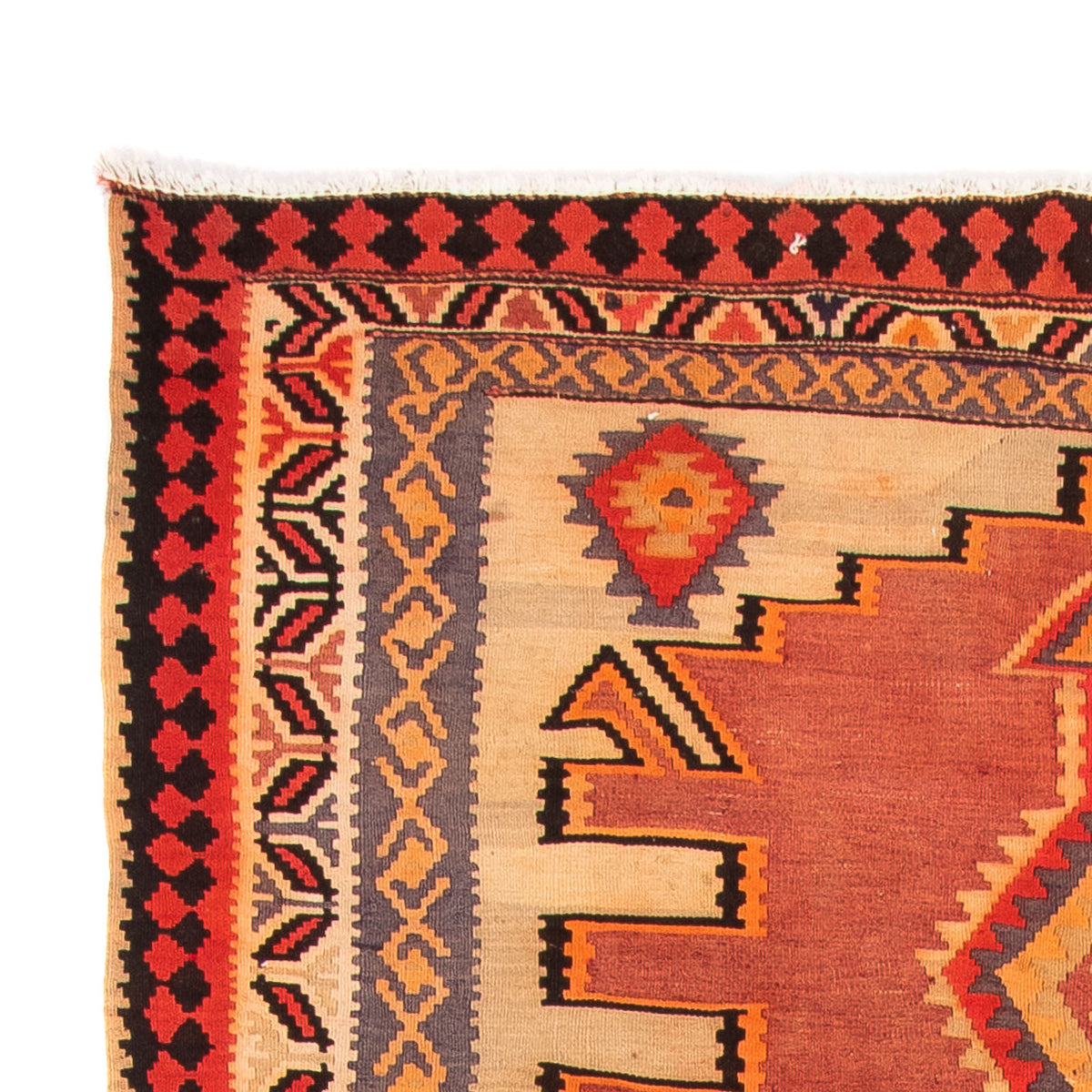 Kilim antiguo Alfombra 150x300cm