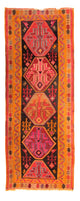 Kilim antiguo Alfombra 142x355cm