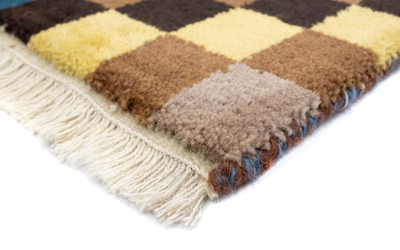 Alfombra Gabbeh - Indus - 90 x 60 cm - colorido