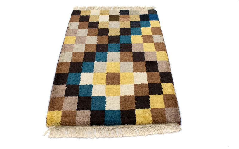 Alfombra Gabbeh - Indus - 90 x 60 cm - colorido