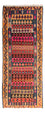 Alfombra de pasillo Alfombra Kelim - Antigua - 350 x 140 cm - multicolor