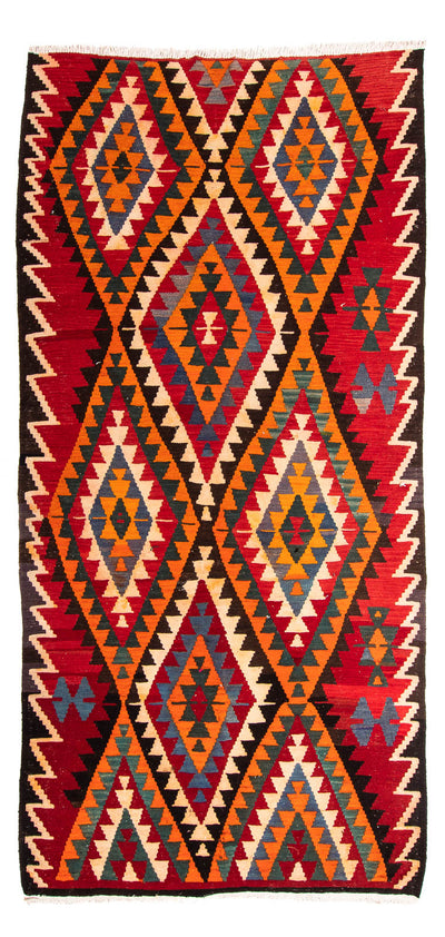 Kilim antiguo Alfombra 162x320cm
