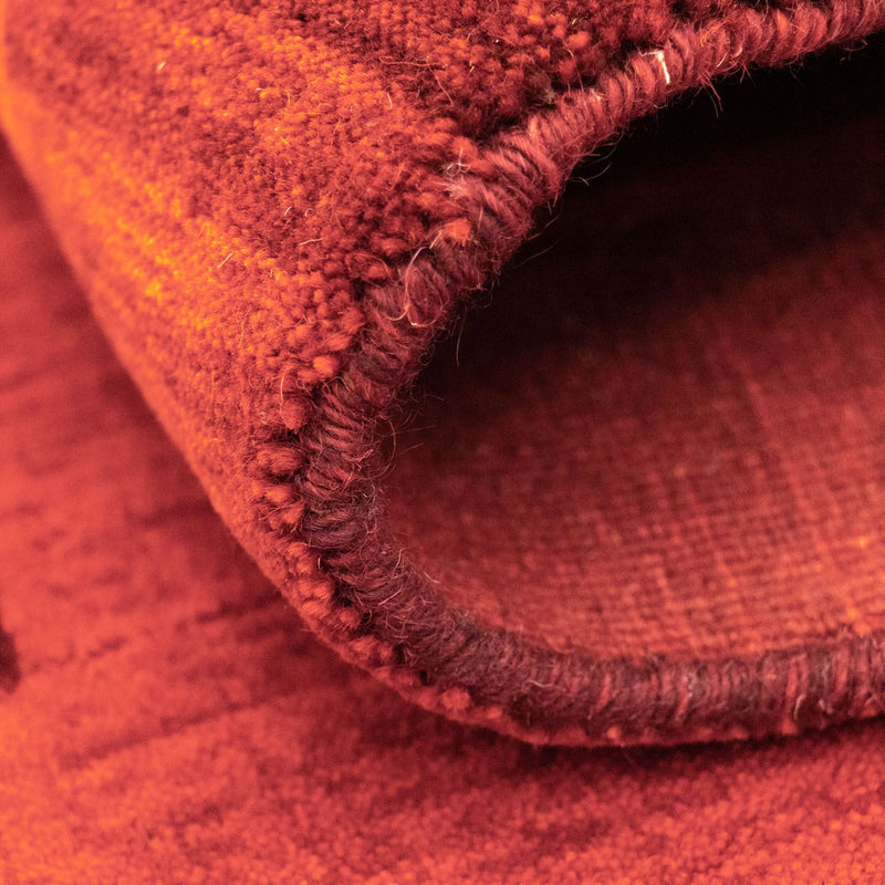 Alfombra Gabbeh - Softy - 154 x 94 cm - rojo