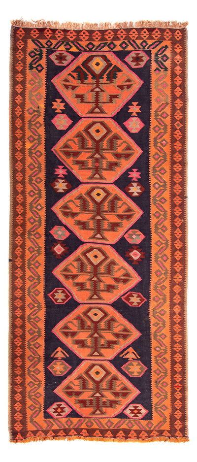 Kilim antiguo Alfombra 145x320cm