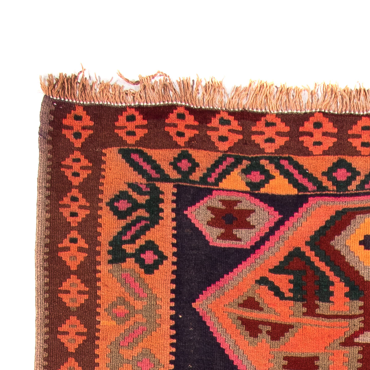 Kilim antiguo Alfombra 145x320cm