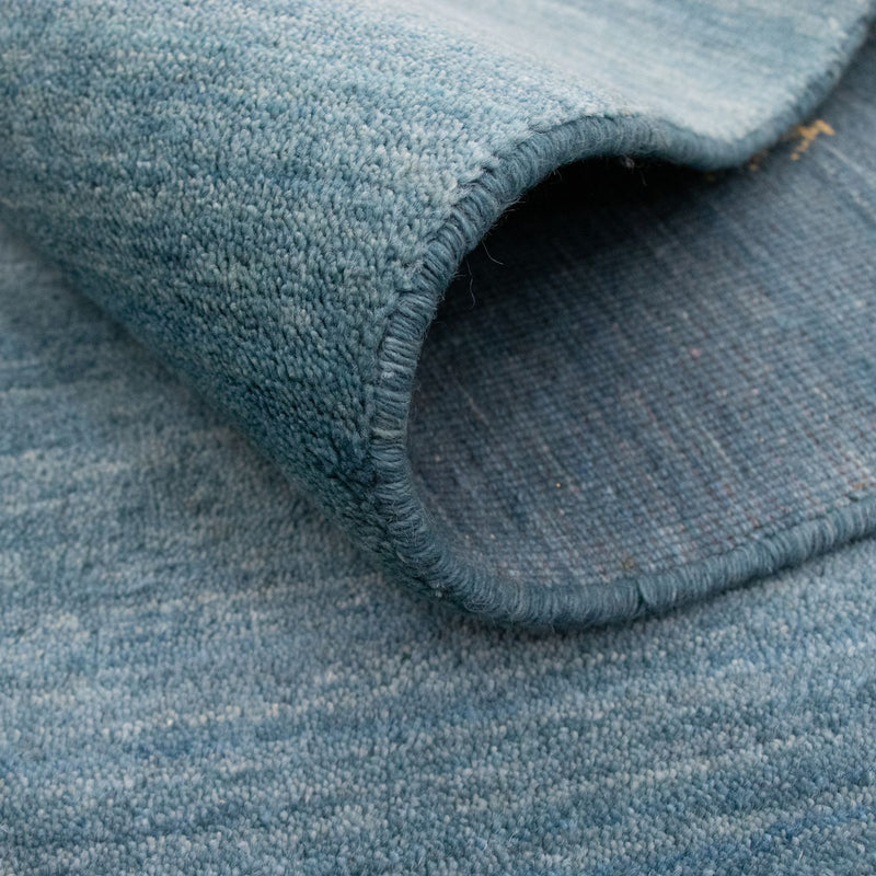 Alfombra Gabbeh - Softy - 299 x 202 cm - azul claro