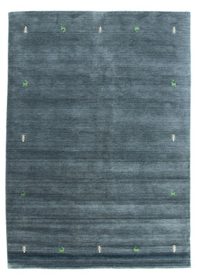Alfombra Gabbeh - Softy - 298 x 250 cm - azul