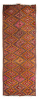 Kilim antiguo Alfombra 140x370cm